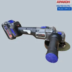 APAKOH Thân Máy Mài PIN APK 125  Brushless ADT 3Cấp Chỉnh Tốc 9800RPM  Lắp Đá 120mm
