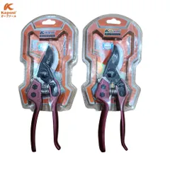 Kéo cắt cành trợ lực Nhật Kapusi K-8618 200mm, thép SK5, HRC 59