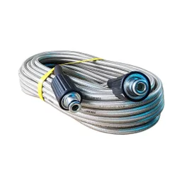 Dây Rửa Xe Áp Suất Cao 2 lớp TOCDO chiều dài  10,15,20mét Dùng Cho Máy Rửa Xe Gia Đình , Tặng ren nối 22mm.