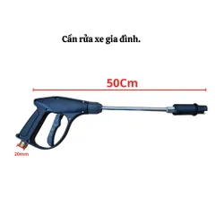 Dây Rửa Xe Áp Suất Cao 2 lớp TOCDO chiều dài  10,15,20mét Dùng Cho Máy Rửa Xe Gia Đình , Tặng ren nối 22mm.