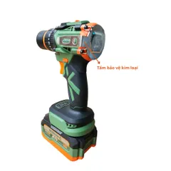 Bộ máy khoan 13mm BENZAMAX BZM-MAXX-D45,Lực siết 45N.M,Chân pin phổ thông,Bảo hành 6 tháng