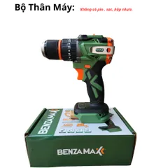 Bộ máy khoan 13mm BENZAMAX BZM-MAXX-D45,Lực siết 45N.M,Chân pin phổ thông,Bảo hành 6 tháng