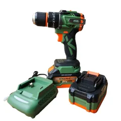 Bộ máy khoan 13mm BENZAMAX BZM-MAXX-D45,Lực siết 45N.M,Chân pin phổ thông,Bảo hành 6 tháng