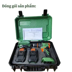 Bộ máy khoan 13mm BENZAMAX BZM-MAXX-D45,Lực siết 45N.M,Chân pin phổ thông,Bảo hành 6 tháng