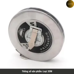 Thước Dây Bằng Thép Cacbon Không Gỉ, Thước Dây Cuộn Cao Cấp Không Gỉ
