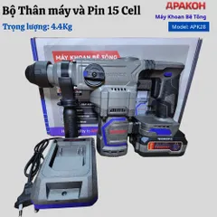 Dụng Cụ Cầm Tay Chính Hãng APAKOH Thẻ Bảo Hành Máy Móc Thiết Bị 3T/6T/12T
