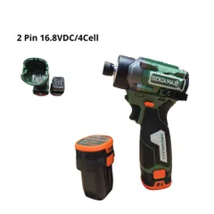 Máy Chuyên Vít Có Búa 1/4 BZM-1618 Brushless 150N.m 3400RPM 3800IPM 2Pin 16.8VDC