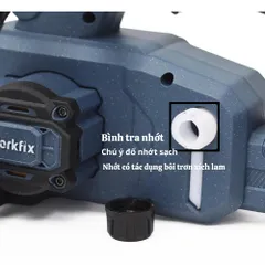 Máy cưa xích 12inch Workfix WF-CX12PRO,Tra nhớt tự động,Động cơ không chổi than,Chân phổ thông M21 4CM. Bảo hàng 1 năm