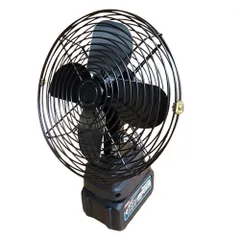 Quạt Tích Điện Lồng Sắt Cánh Sắt Sử Dụng Chân Pin Phổ Thông M21