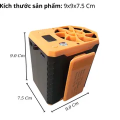 Quạt Điều Hoà Đeo Thắt Lưng YLD-18 Dung Lượng 5.000mAh, 4 Chế Độ gió, Kiêm Sạc Dự Phòng.