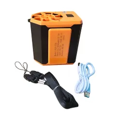 Quạt Điều Hoà Đeo Thắt Lưng YLD-18 Dung Lượng 5.000mAh, 4 Chế Độ gió, Kiêm Sạc Dự Phòng.