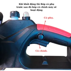 Máy Cưa Xích Dùng Pin 12inch  Động Cơ Không Chổi Than Sử  Dụng Chân Pin Phổ Thông M21. Bảo Hành 3 Tháng