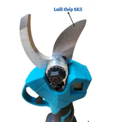 Máy Cắt Tỉa Cành Cây Động Cơ Không Chổi Than Siêu Khỏe LED Hiển Thị Pin  Chất Liệu PVC Kim Loại Lưỡi Thép SK5
