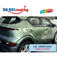 Bình sơn Xịt Xóa Vết Xước cho xe Ô tô VINFAST VF5 PLUS màu Xanh Lá Nhạt mã màu C4E - URBAN MINT chính hãng DR.PAINT