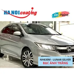 Sơn Xịt Xóa Vết Xước cho xe HONDA CITY màu BẠC ÁNH TRĂNG mã màu NH830M - LUNAR SILVER chính hãng DR.PAINT