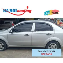 [TẶNG NHÁM] Bình sơn Xịt Xóa Vết Xước Xe Ô tô CHEVROLET AVEO Màu BẠC SÁNG Code GAN - ICE SILVER chính hãng DR.PAINT