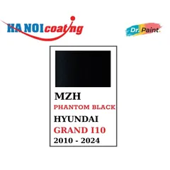 Bình sơn Xịt Xóa Vết Xước Xe Ô tô HYUNDAI GRAND I10 Màu ĐEN ÁNH KIM Code MZH - PHANTOM BLACK chính hãng DR.PAINT