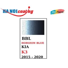 [TẶNG NHÁM] Bình Sơn Xịt Xóa Vết Xước Xe Ô tô KIA K3 Màu XANH CHÂN TRỜI Code BBL - HORIZON BLUE chính hãng DR.PAINT