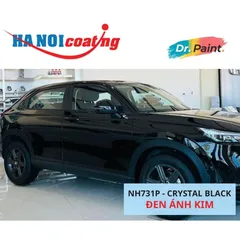 [TẶNG NHÁM] Sơn Xịt Xóa Vết Xước cho xe HONDA HR-V màu ĐEN ÁNH KIM mã màu NH731P - CRYSTAL BLACK chính hãng DR.PAINT