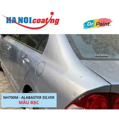 Sơn Xịt Xóa Vết Xước cho xe HONDA CIVIC màu BẠC MỊN mã màu NH700M - ALABASTER SILVER chính hãng DR.PAINT