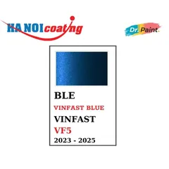 [ Tặng Nhám] Sơn Xịt Xóa Vết Xước Xe Ô tô VINFAST VF5 màu XANH LAM mã màu BLE - VINFAST BLUE chính hãng DR.PAINT