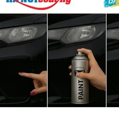 [TẶNG NHÁM] Bình sơn Xịt Xóa Vết Xước Xe Ô tô NISSAN LIVINA Màu ĐEN ÁNH KIM Code KH3 - SUPER BLACK chính hãng DR.PAINT