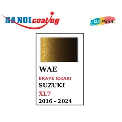 Bình sơn Xịt Xóa Vết Xước Xe Ô tô SUZUKI XL7 Màu XANH RÊU KHAKI code WAE - BRAVE KHAKI chính hãng DR.PAINT