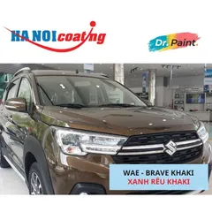 Bình sơn Xịt Xóa Vết Xước Xe Ô tô SUZUKI XL7 Màu XANH RÊU KHAKI code WAE - BRAVE KHAKI chính hãng DR.PAINT