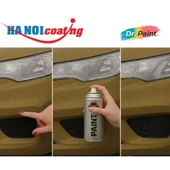 Bình sơn Xịt Xóa Vết Xước Xe Ô tô SUZUKI XL7 Màu XANH RÊU KHAKI code WAE - BRAVE KHAKI chính hãng DR.PAINT