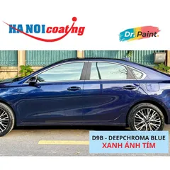 [TẶNG NHÁM] Sơn Xịt Xóa Vết Xước Xe KIA K3 Màu XANH ÁNH TÍM code D9B - DEEPCHROMA BLUE chính hãng DR.PAINT