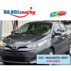[TẶNG NHÁM] Sơn Xịt Xóa Vết Xước cho xe TOYOTA VIOS Màu XÁM ĐẬM code 1G3 - MAGNETIC GREY chính hãng DR.PAINT