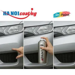 [TẶNG NHÁM] Sơn Xịt Xóa Vết Xước cho xe MITSUBISHI XPANDER Màu GHI BẠC code U25 - STERLING SILVER chính hãng DR.PAINT