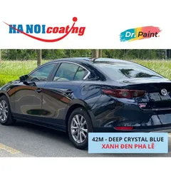Bình sơn Xịt Xóa Vết Xước Xe Ô tô MAZDA 3 Màu Xanh Đen Pha Lê Code 42M - DEEP CRYSTAL BLUE chính hãng DR.PAINT