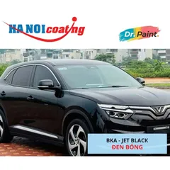 Bình sơn Xịt Xóa Vết Xước cho xe Ô tô VINFAST VF8 màu Đen Bóng mã màu BKA - JET BLACK chính hãng DR.PAINT