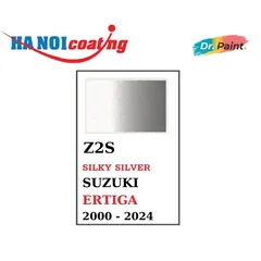 Bình sơn Xịt Xóa Vết Xước Xe Ô tô SUZUKI ERTIGA Màu BẠC MỊN code Z2S	- SILKY SILVER chính hãng DR.PAINT