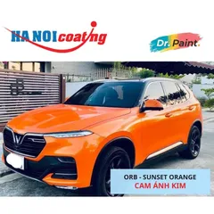 Bình sơn Xịt Xóa Vết Xước xe Ô tô VINFAST LUX SA 2.0 màu CAM ÁNH KIM mã màu ORB - SUNSET ORANGE chính hãng DR.PAINT