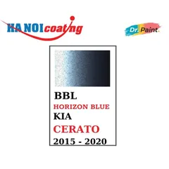 Bình Sơn Xịt Xóa Vết Xước Xe Ô tô KIA CERATO Màu XANH CHÂN TRỜI Code BBL - HORIZON BLUE chính hãng DR.PAINT