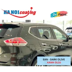[TẶNG NHÁM] Bình sơn Xịt Xóa Vết Xước Xe Ô tô NISSAN X-TRAIL màu XANH OLIU Code EAN - DARK OLIVE chính hãng DR.PAINT
