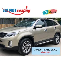 Bình sơn Xịt Xóa Vết Xước Xe Ô tô KIA SORENTO Màu VÀNG CÁT Code 3V - SAND BEIGE chính hãng DR.PAINT