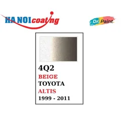 Sơn Xịt Xóa Vết Xước Xe Ô tô TOYOTA INNOVA Màu VÀNG CÁT Code 4Q2 - BEIGE chính hãng DR.PAINT