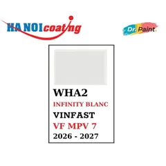 Sơn xe ô tô VINFAST MPV7 MÃ MÀU WHA2 - INFINITY BLANC (màu trắng) Chuẩn Hãng | Sơn xịt dặm màu xoá xước ô tô Dr.Paint