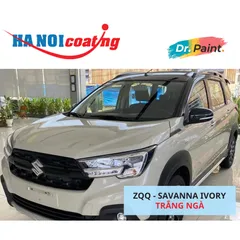 Bình sơn Xịt Xóa Vết Xước Xe Ô tô SUZUKI XL7 Màu TRẮNG NGÀ code ZQQ - SAVANNA IVORY chính hãng DR.PAINT