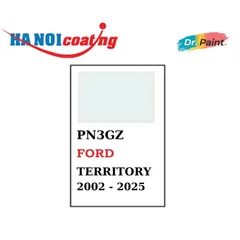 Bình sơn Xịt Xóa Vết Xước xe Ô tô FORD TERRITORY Màu TRẮNG KIM CƯƠNG Code PN3GZ - DIAMOND WHITE chính hãng DR.PAINT