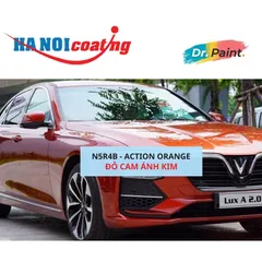 Bình Xịt Xóa Vết Xước cho xe Ô tô VINFAST LUX A 2.0 màu ĐỎ CAM ÁNH KIM mã màu N5R4B - ACTION ORANGE chính hãng DR.PAINT