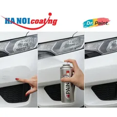 Bình Sơn Xịt Xóa Vết Xước cho xe NISSAN ALMERA màu TRẮNG NGỌC TRAI mã màu QAB - PEARL WHITE chính hãng DR.PAINT
