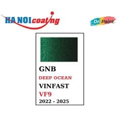 Bình sơn Xịt Xóa Vết Xước Xe Ô tô VINFAST VF8 màu Xanh Rêu Ánh Kim mã màu GNB - DEEP OCEAN chính hãng DR.PAINT