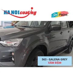 Bình sơn Xịt Xóa Vết Xước xe Ô tô ISUZU D-MAX Màu XÁM ĐẬM code 563 - GALENA GREY chính hãng DR.PAINT