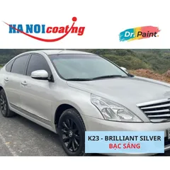 Bình sơn Xịt Xóa Vết Xước Xe Ô tô NISSAN TEANA Màu BẠC SÁNG Code K23 - BRILLIANT SILVER chính hãng DR.PAINT
