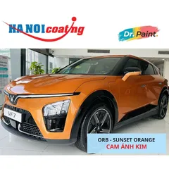 Bình sơn Xịt Xóa Vết Xước Xe Ô tô VINFAST VF7 màu CAM ÁNH KIM mã màu ORB - SUNSET ORANGE chính hãng DR.PAINT