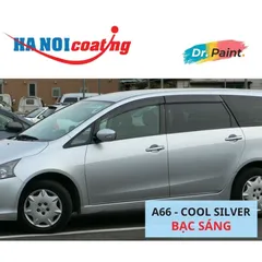 Sơn Xịt Xóa Vết Xước cho xe MITSUBISHI GRANDIS Màu BẠC SÁNG Code A66 - COOL SILVER chính hãng DR.PAINT